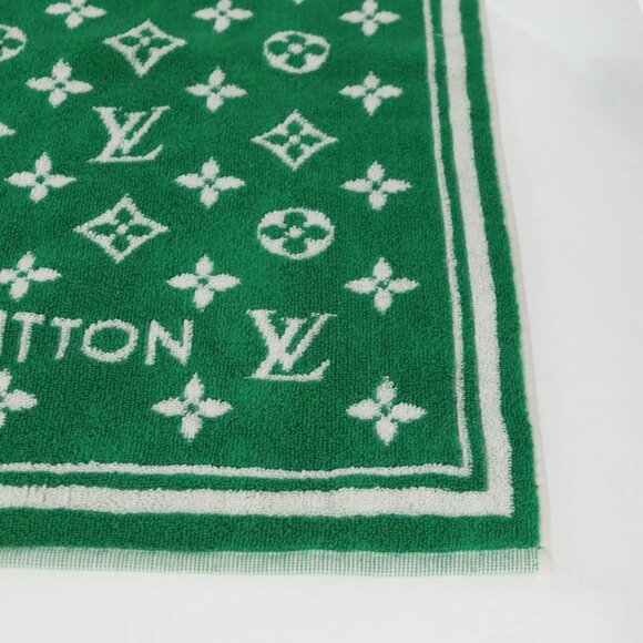 LOUIS VUITTON Monogram Beach Towel Serviette Towel Pile M77752 Auth yk18596V - Picture 6 of 16